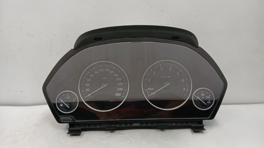 BMW F30 LCI 318I 2016 DASHBOARD INSTRUMENT GAUGE C