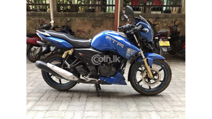 Apache rtr 2025 180 blue colour