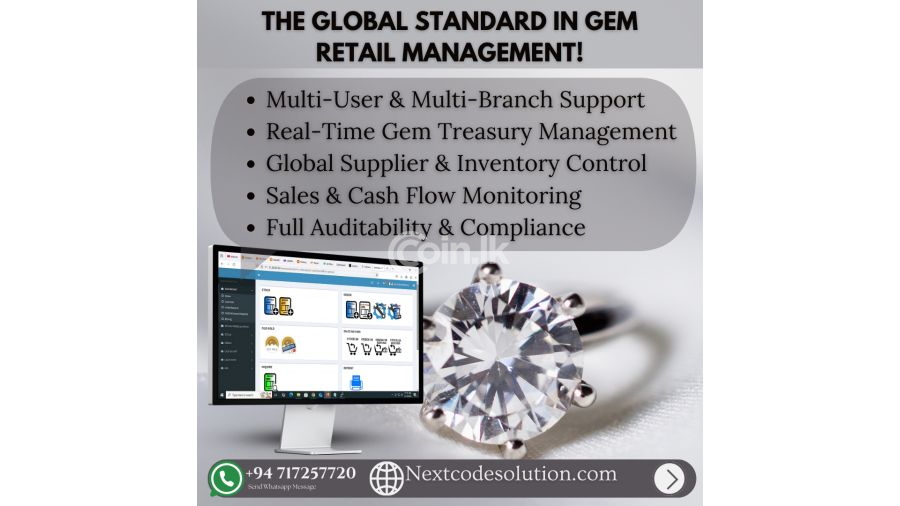 Complete gem   stone retail system