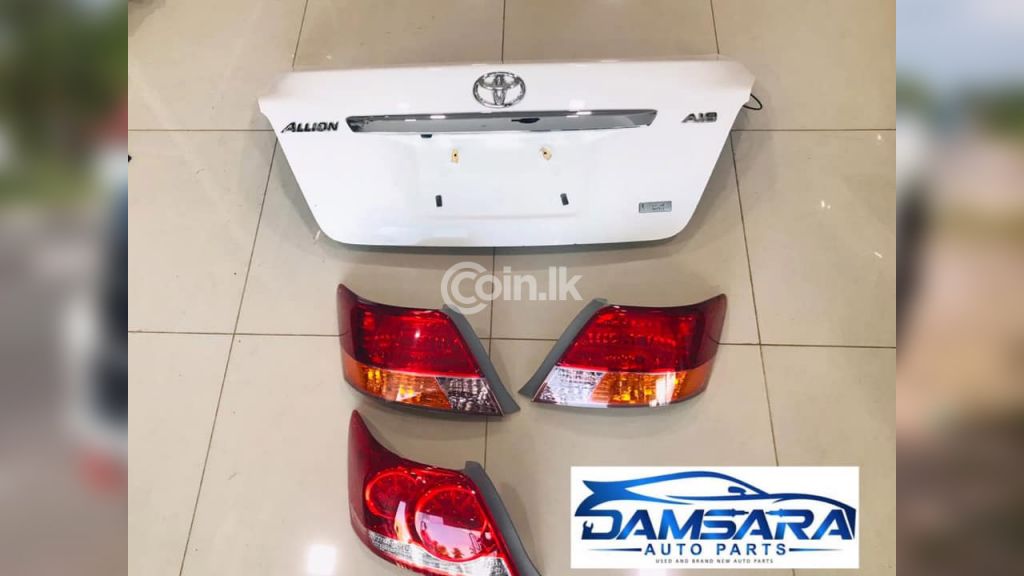 Toyota Allion Spare Parts Sri Lanka Reviewmotors.co
