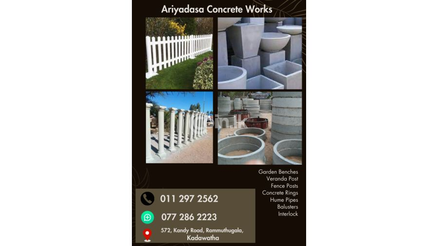 Ariyadasa Concrete Works Kadawatha
