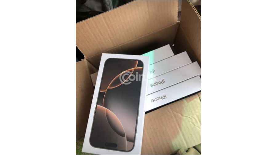 ORIGINAL APPLE IPHONE 16PRO MAX UNLOCKED + 1 YEAR WARRANTY