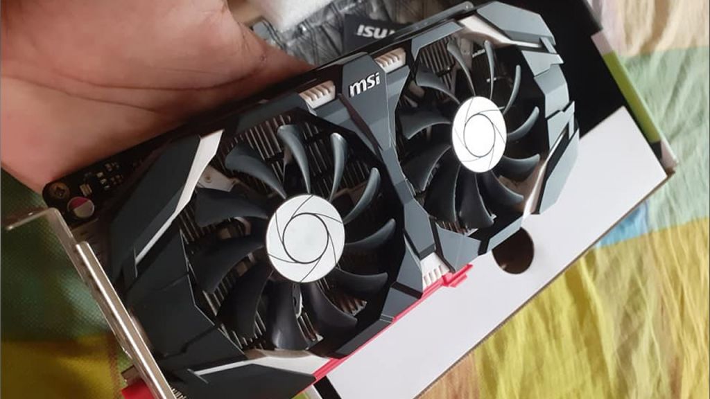 Msi gtx geforce nvidia 1050ti 4gb VGA card for sale