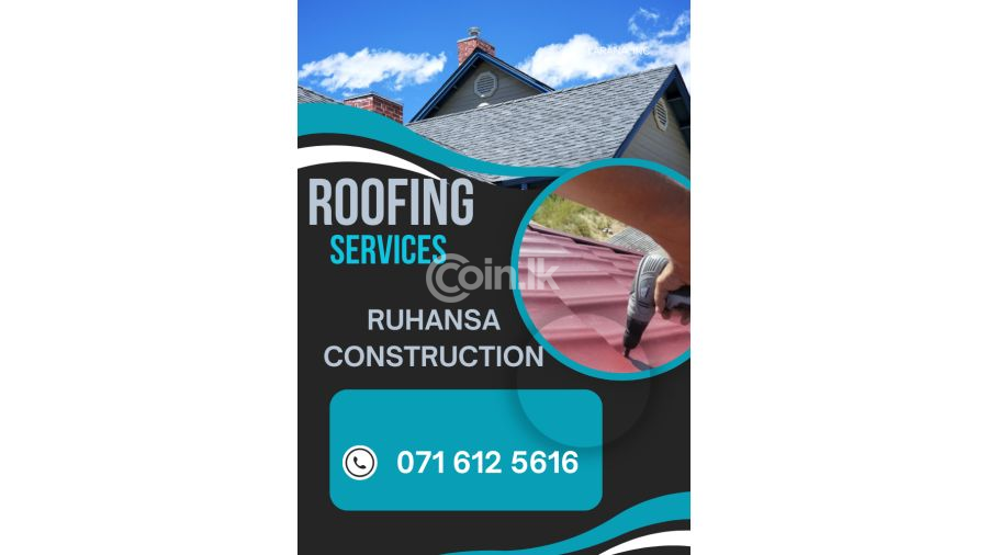 Roofing   Amano Gutter fixing Maharagama