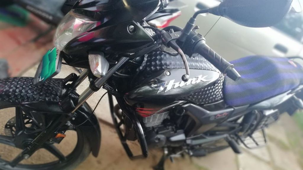 Hero Hunk 2017 Registerd (Used) 40000 km