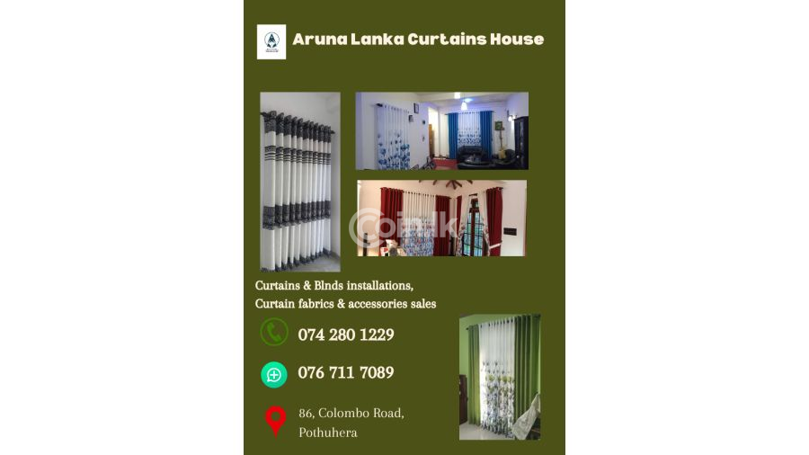 Curtain installations Kurunegala