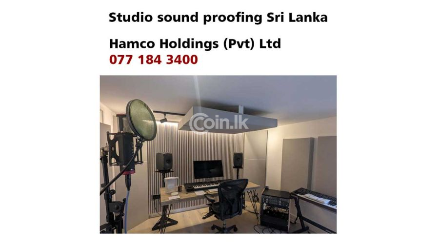 Recording Studio Sound Proof Sri Lanka